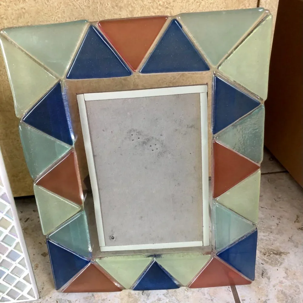 Mosaic Glass frame for 5 x 7 Tile Glass 4